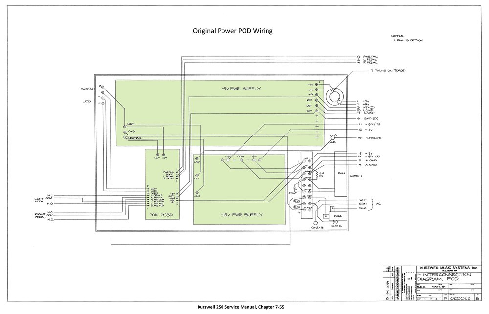 Assembly POD Board (old-style) - Sheet 1